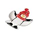 Pfaltzgraff Penguin Skate 14 1 2-Inch Sculpted Serve Platter
