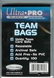 100 Team Bags For Sports Cards Sets