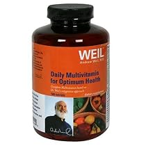 Weil Nutritional Daily Multivitamin for Optimum Health, Tablets, 180-Count Bottle