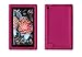 Bobj for Amazon Fire 7 5th Generation 2015 - BobjGear Protective Tablet Cover (Rockin' Raspberry)