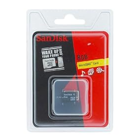 SanDisk 8GB microSD Memory Card for Samsung Omnia i910, Renown U810, Saga i770, Eternity A867, SGH-A777, Behold T919, Delve R800, A767 Propel, i907 Epix, R550 JetSet, U650 Sway, M540 Rant, M630 Highnote, A637, A837 Rugby, M800 Instinct Cell Phone