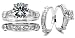 Brooke's CZ Wedding Ring Set
