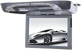Tview T1591dvfd All in One Huge 15-Inch Flip Down, Roof Mount Car Monitor (Grey)