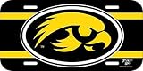 Iowa Hawkeyes NCAA Plastic License Plate