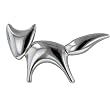 Brilliant Silver Tone Fox Animal Pin Brooch