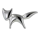 Brilliant Silver Tone Fox Animal Pin Brooch