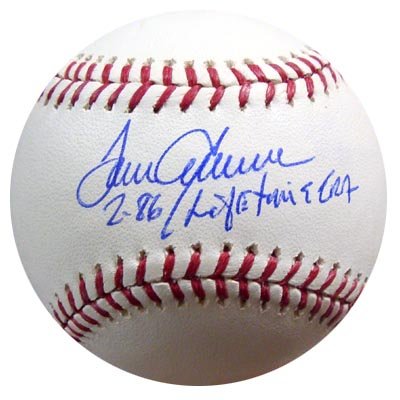 Tom Seaver New York Mets MLB Hand Signed Official MLB Baseball with 2.86 Lifetime ERA Inscription