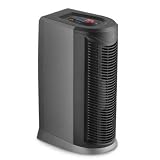 Hoover Air Purifier With Rinsable Pre-Filter Hepa Media Filter Capture 99.97percent 3 Speed Fan