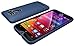 TUDIA Full-Matte ARCH TPU Bumper Protective Case for Asus ZenFone 2 Laser 5.5 Inch (ZE550KL) [Not For ZE601KL 6.0 Inch] (Blue)