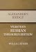 Alexander's Bridge - Webster's Russian Thesaurus Edition