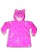 Puddle Duds by Cartwheels USA - Girls Hooded Raincoat, Fuschia