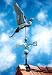 Verdigris Copper Heron Weathervane