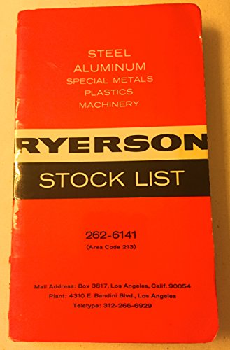 Ryerson Stock List