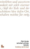 Aufenthalt auf Erden: Gedichte