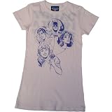 Batman, Superman, & Wonder Woman Daddy I Want A Superhero! Juniors Girly T-Shirt by Junk Food