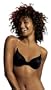 Lily of France Women's Strappies Lightly Lined Seamless Underwire with Clear Straps
