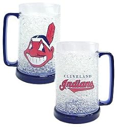 Cleveland Indians Crystal Freezer Mug - Baseball Sports Merchandise