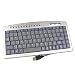 Electronics : USB 87-Key Mini Keyboard (Silver)