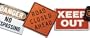 Brewster 258B75050 Diecut Wall Border with Various Signs 8-Inch Wide by 10-Foot Long