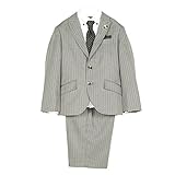 ★☆ヒロミチナカノ チルドレン　hiromichi nakano children☆★男の子細身二つ釦ピークドラベルスーツ6点セット110cm120cm130cm (130cm)