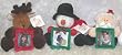 Ganz Christmas Plush Photo Cozies