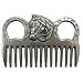 Aluminum Mane Comb with Horse Head