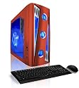 CybertronPC X-CRUISER2 CANN2120, Red, AMD Athlon X2 7750+ (2.70GHz)All-In-One Media Reader, 4GB Memory, 500GB Hard Drive, DVDRW with LightScribe, GeForce 9500GT, 350 Watt Power Supply, Windows XP Professional Edition, 1 Year Parts & Labor Warranty