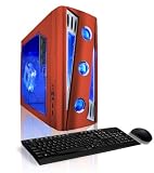 CybertronPC X-Cruiser2 CINN21204R, Red, Intel Core 2 Duo E8400 (3.00GHz), 4096MB, 500GB, DVD+-RW Dual Layer Burner Drive, GeForce 9800GT, 400 Watt Power Supply, Windows XP Pro, 1 Year Parts & Labor Warranty