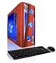 CybertronPC X-CRUISER2 CANN2120, Red, AMD Athlon X2 7750+ (2.70GHz)All-In-One Media Reader, 4GB Memory, 500GB Hard Drive, DVDRW with LightScribe, GeForce 9500GT, 350 Watt Power Supply, Windows XP Professional Edition, 1 Year Parts & Labor Warranty