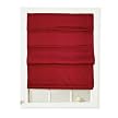 - Red Twill Cordless Roman Shade - 60x72