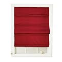 Twill Cordless Roman Shade - Red
