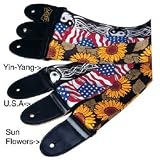 Levys Wild Skulls Guitar Strap
