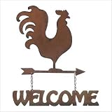 Weather Vane Welcome Sign