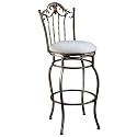 Ambrosia Marble Swivel Bar Stool