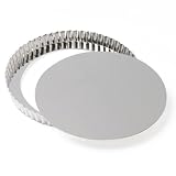 Kaiser 610351 Basic Quiche- und Obstkuchenform mit Hebeboden, 28 cm