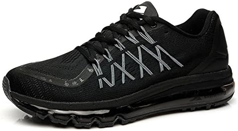 Men's Air Running Shoe Walking Casual Athletic Comfortable Max Sports Sneakers Black