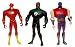 Search : Justice League Basic Figures: Flash, Atom Smasher, Green Lantern 4.75"