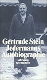 Produkt-Bild: Jedermanns Autobiographie (suhrkamp taschenbuch)