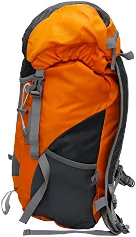 35L Ultra Solid Outdoor Folding Backpack Water Resistant Lightweight Compact (Orange)