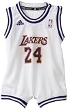 NBA Infant Los Angeles Lakers Kobe Bryant Onesie Alternate Jersey - R22Uukka (White, 24 Months)
