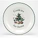 Nikko Ceramics Christmas Giftware Cookies for Santa Serving Plate