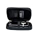 Pentax Optio W60 CaseCrown Double Memory Foam Compact Camera Case (Black)