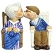 93910 Westland Giftware Mwah Magnetic Rocking Chair Couple Salt and Pepper Shaker Set, 4-Inch