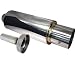 N1 4" Muffler Exhaust 2.5" Inlet Universal with Removable Silencer (For any cars)