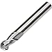 G.W. Schultz 2 Fl, 30? Hlx, ?.2812 In., .75 In. Loc, .3125 In. Shk, 2.5 In. Oal, Altin Coated, Carbide Ball Nose End Mill