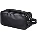 HappyDavid PU Leather Zipped Travel Toiletry Bag Mens Ladies Supply Toiletry Bag