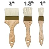 3 COMMERCIAL PASTRY BRUSH SET by 