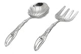 Arthur Court Crab 2-Piece Salad Serving Set