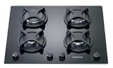 Rosieres - RTV 640 FPN - Plaque de Cuisson Gaz - Intégrable - 59,5 cm - Perle Noir