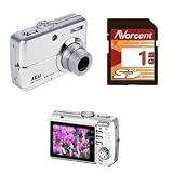 Buy Akai DC7370 7.16 MP 3x Zoom 2.5 LCD Digital Camera and 1GB SD Card by Akia